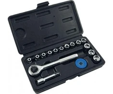 VOREL Rinkinys raktų rinkinys, 16 vnt., 1/4" / 4-13mm, 58160