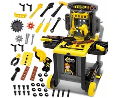 Įrankių vežimėlis Beta Tools Rinkinys narzÄdzi szaro-Å¼Ã³Åty stolik/wÃ³zek