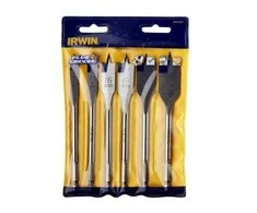 IRWIN PLOKŠČIASIS GRĄŽTAS, RINKINYS 6 vnt. *Mėlynas GROOVE 4X 10, 13, 16, 19, 22, 25 mm