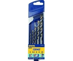 Grąžtas IRWIN grąžtai UNIWERS.CORDLESS KPL. 5szt MULTI 5, 5.5, 6, 8, 10 mm... ...