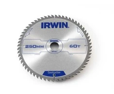 Pjovimo diskas medienai Irwin; 250x3x30,0 mm; Z60