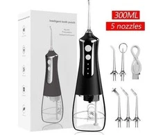 Extralink Beauty Intelligent Vanduo Flosser L10 Juodas | Irygator | 2000mAh, IPX6