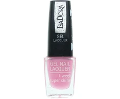 IsaDora Gel Lacquer Glossy Finish Nagų lakas 222 Rožinė Bomb, 6 ml