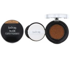 IsaDora Nude Flawless Finish Compact Foundation 22 Nude Caramel, 15 g
