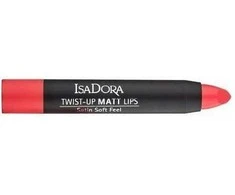 IsaDora Twist-Up Matte Kreminis Lipstick 62 Raving Raudona 3.3 g