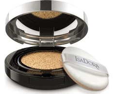 „IsaDora Nude“ bekvapis kompaktiškas makiažo pagrindas „Flawless Finish“ 18 Nude Honey, 15 g