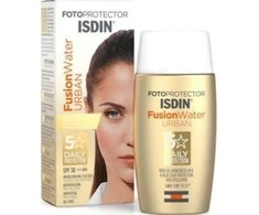 "Isdin Fusion Vanduo Urban Spf 30" Fotoapsauga nuo salės spindulių 50ml