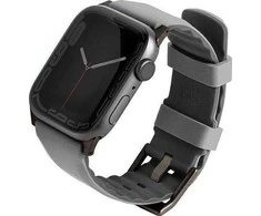 Uniq Išmaniojo laikrodžio Apple Watch 4/5/6/7/8/SE magnetinis/dvipusis dirželis, Pilkos spalvos, 38/40/41mm