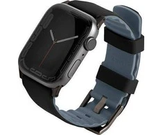 Uniq Išmaniojo laikrodžio Apple 4/5/6/7/8/SE dirželis, Juodos spalvos, 38/40/41mm