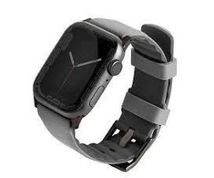 Uniq Išmaniojo laikrodžio Apple Watch 4/5/6/7/8/SE magnetinis/dvipusis dirželis, Pilkos spalvos, 38/40/41mm