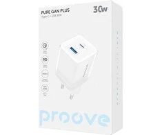 PROOVE Išmanusis tinklo lizdas Kištukas 30W USB-A + USB-C QC3.0 PD3.0 PROOVE / WCPU30111202 / Baltas