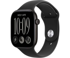 Išmanusis laikrodis Apple Watch 12 GPS 46mm Juodas Alu Sport Band M/L Juodas (MJEL4MP/A)