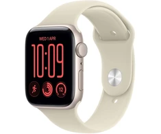 Apple Watch SE 3 GPS 44mm Starlight Aluminium Case with Sand Sport Band - S/M - MJL34ET/A