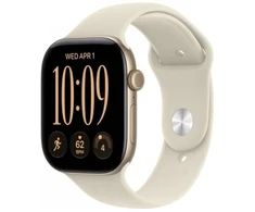 Išmanusis laikrodis Apple Watch Series 12 GPS 42mm Light Gold Aliuminio Case | Sand Sport Band - S/M