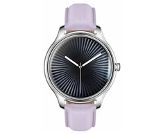 Išmanusis laikrodis COLMI L28 Smart Watch (sidabrinis-violetinė + violetinė leather strap)