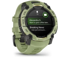 Išmanusis laikrodis Garmin Instinct 3 –50 mm, AMOLED Fern žalias with fern žalias silicone band