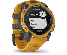 Išmanusis laikrodis Garmin Instinct 3 –45 mm, Solar Sunburst with sunburst/pilkas silicone band