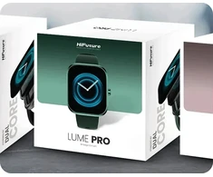Išmanusis laikrodis HiFuture LUME PRO DARK Žalias Išmanusis laikrodis – Laikrodis
