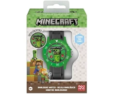 Išmanusis laikrodis Kids Licensing KIDS Laikrodis Analoginis Klasikinis Vaikiškas Minecraft Silikoninis Dirželis Vaikams / Min4384 (SB12326)