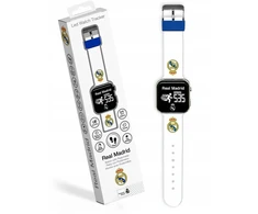 Kids Licensing Išmanusis laikrodis KIDS Laikrodis Išmanusis laikrodis Dziecięcy Real Madryt LED Krokomierz Stoper Alarm Timer / Rm00047 (SB12382)