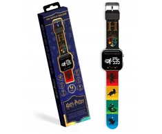 Išmanusis laikrodis Kids Licensing KIDS Laikrodis LED Harry Potter Hogwarts Z Krokomierzem Stoperem Alarmem / Hpk0020 (SB12377)