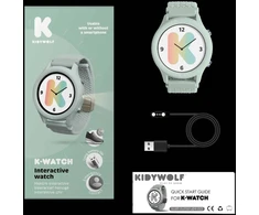 KIDYWOLF interaktyvus vaikų išmanusis laikrodis, žalias, K-WATCH-GR