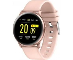 Išmanusis laikrodis Maxcom Fit FW32 Neon, Rožinio aukso spalvos korpusas su rožinės spalvos dirželiu