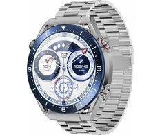 Išmanusis laikrodis Maxcom Ecowatch 1 sidabrinė