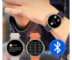 „Rubicon Rncf15“ kreminės spalvos išmanusis laikrodis (RNCF15)