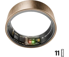 Išmanusis laikrodis Smartband Ultrahuman Ring Air - Smart Ring dla kobiet i mężczyzn - Wearable do śledzenia snu i fitnessu - Tętno - Smart ring Rose Gold Rozmiar 11 (UHRA-BRG-11-EUL7)