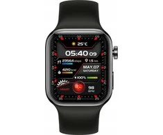 Išmanusis laikrodis Yaxo Watch Tampa Titanium Juodas