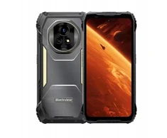 Blackview XPLORE 2 Rugged Phone 6.73 inch AMOLED 3200x1440 120Hz 12/256Gb MT 8300 Octa-Core 3.35GHz 50MP Front 50+20MP Rear Cam Night Vision 457LUM light TUV Low Mėlyna Light Cert UL94 HB WiFi6E -20 to+60 20000mAh MIL-STD-810H Juodas