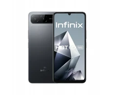 Telefonas Infinix Hot 60i 5G 4/128GB Sleek Juodas