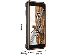 Išmanusis telefonas UleFone Išmanusis telefonas RugKing 2 Pro 4GB/64GB (Oranžinis) (UF-R2P_64/OE)