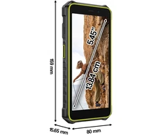 Išmanusis telefonas UleFone Išmanusis telefonas RugKing 2 Pro 4GB/64GB (Žalias) (UF-R2P_64/GN)