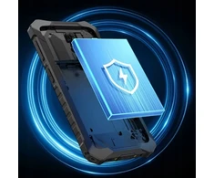 ULF Ulefone RugKing 2 Pro 4GB/64GB Juodas – išmanusis telefonas, juodos spalvos