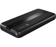 NATEC TREVI SLIM Q V2 ličio polimerų (LiPo) 10000 mAh Juodas