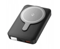 Išorinė baterija WRL 10000mAh 22.5W / magnetinė juoda FHTB0 VENTION