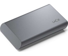 Išorinis kietasis diskas SSD LaCie mobilus SSD, saugus, 1 TB, pilkas (STKH1000800)
