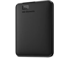 Išorinis kietasis diskas „WD Elements Portable“, 1 TB, juodas, WDBHHG0010BBK-EESN