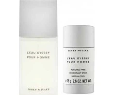 Issey Miyake Leau Dissey Pour Homme rinkinys vyrams (kvepalai EDT, 75 ml + dezodorantas 75 g)