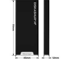 Dysk zewnętrzny SSD iStorage diskAshur M2 PIN 240GB Juodas (IS-DAM2-256-240)
