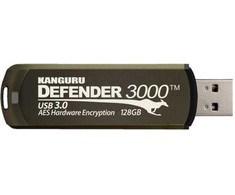 „iStorage Kanguru Defender 3000“ 16 GB USB atmintinė (KDF3000-16G)