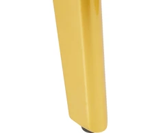 Beliani Išskleidžiamas valgomojo stalas MOSBY, marmuras / auksinė spalva, 160/200 cm, 90 cm