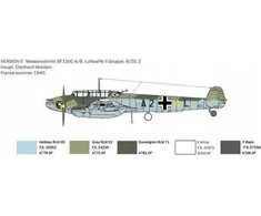 Italeri - Messerschmitt Bf 110 C Zerstörer, 1/72, 0049