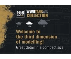 Italeri Cromwell Mk. IV tankas 1/56 plastikinis surinkimo rinkinys