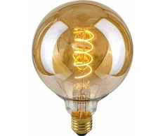 Italux 4W LED lemputė, G125, E27, gintaro sp., 2200K, dimeriuojama
