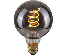 Italux 4W LED lemputė, G95, E27, dūmų sp., 2200K, dimeriuojama