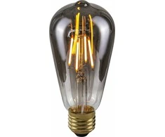 Italux 4W LED lemputė, ST64, E27, dūmų sp., 2200K, dimeriuojama
