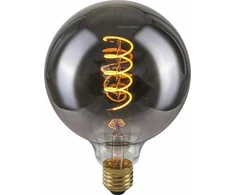 Italux 4W LED lemputė, G125, E27, dūmų sp., 2200K, dimeriuojama